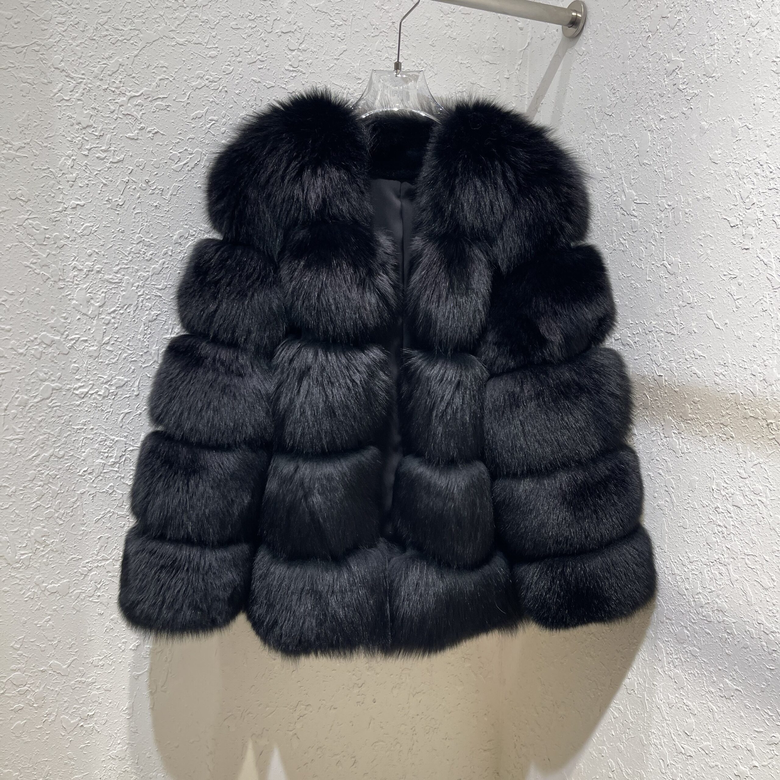 Factory Wholesale Custom Color Women's Luxury Fox Fur Overcoat Natural Fur Jacket Real Fox Fur Coat - Image 5