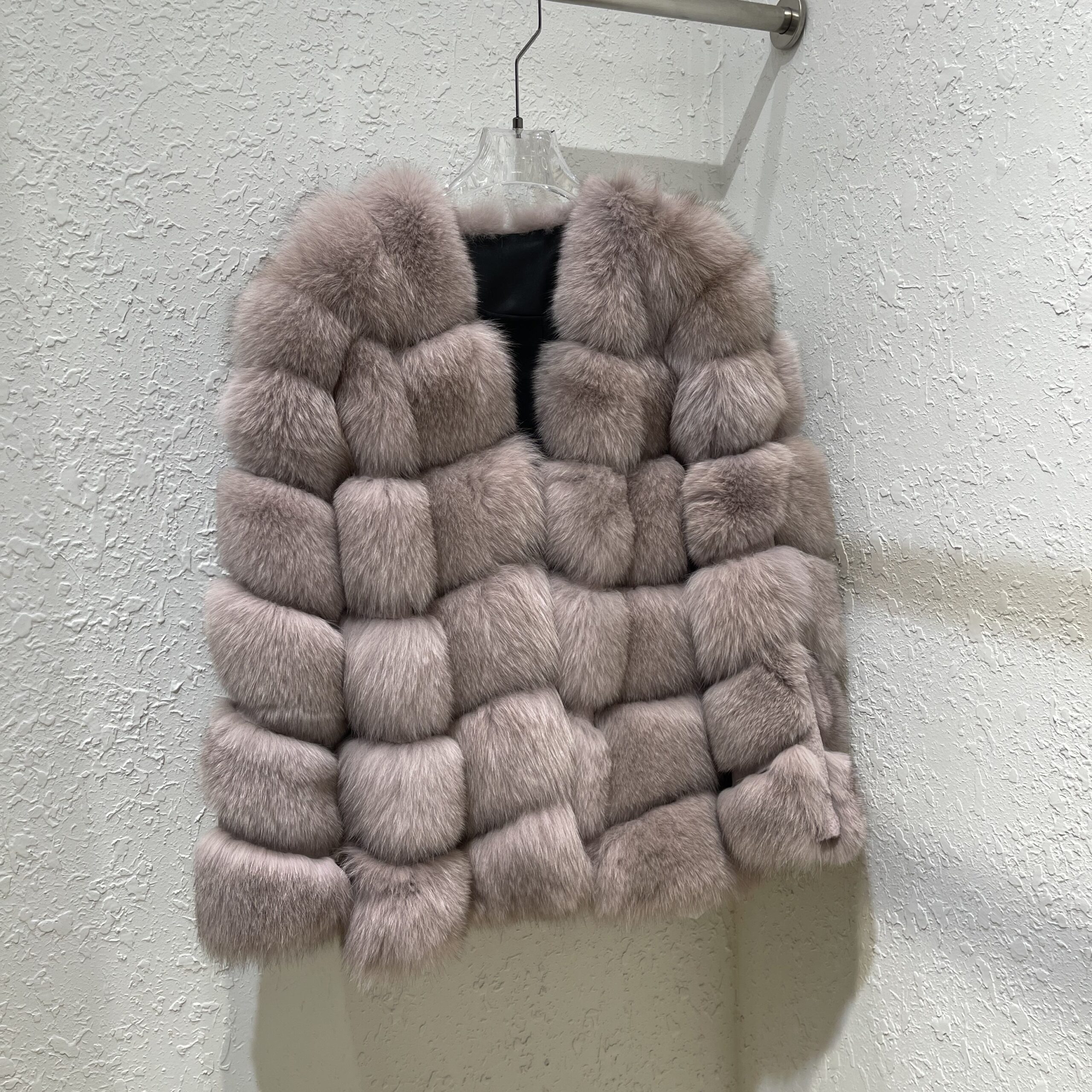 Factory Wholesale Custom Color Women's Luxury Fox Fur Overcoat Natural Fur Jacket Real Fox Fur Coat - Image 4